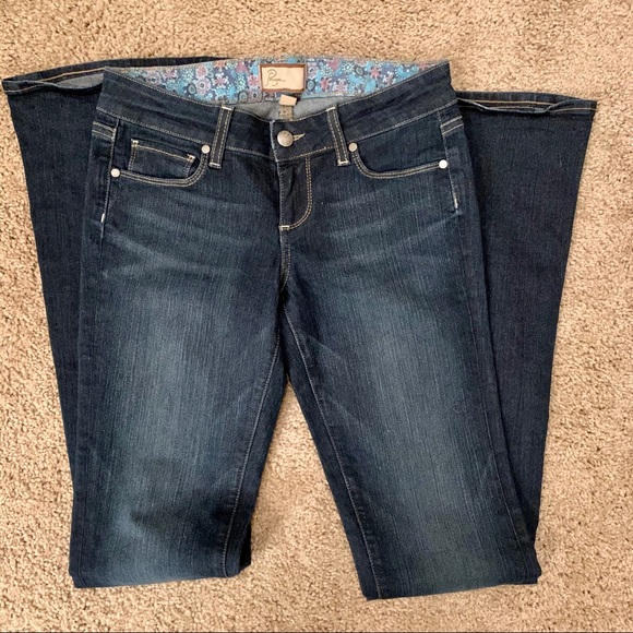Paige Canyon Flare Denim Jeans - Picture 2 of 11